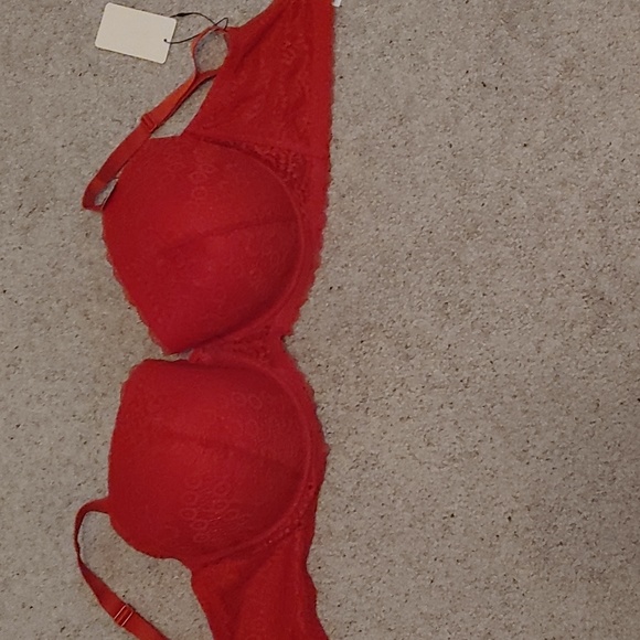 40h Red Liqqy underwire bra - Picture 1 of 4
